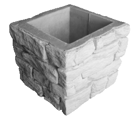 Блок «Норвежский камень» для столба и опорной колонны